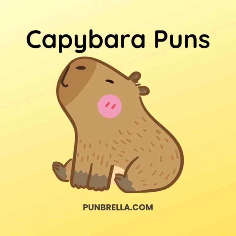 Capybara Puns