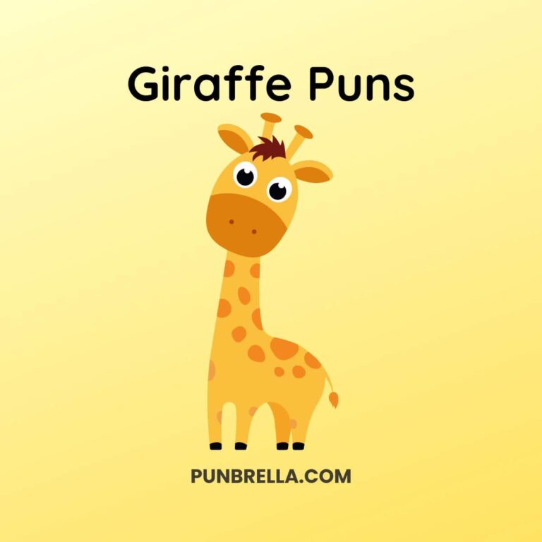 Giraffe Puns